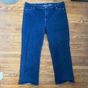 GUC Buffalo Jeans by David Bitton Alyssa High Rise Straight Leg Stretch Denim